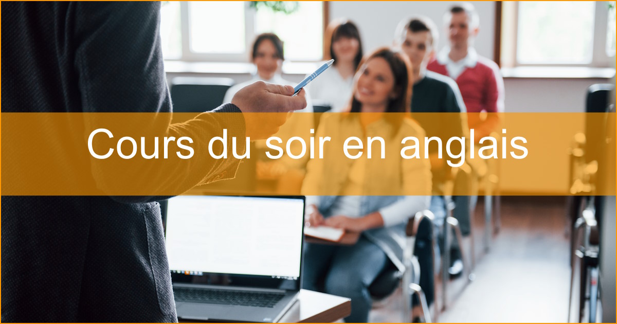 Cours du soir anglais Marseille