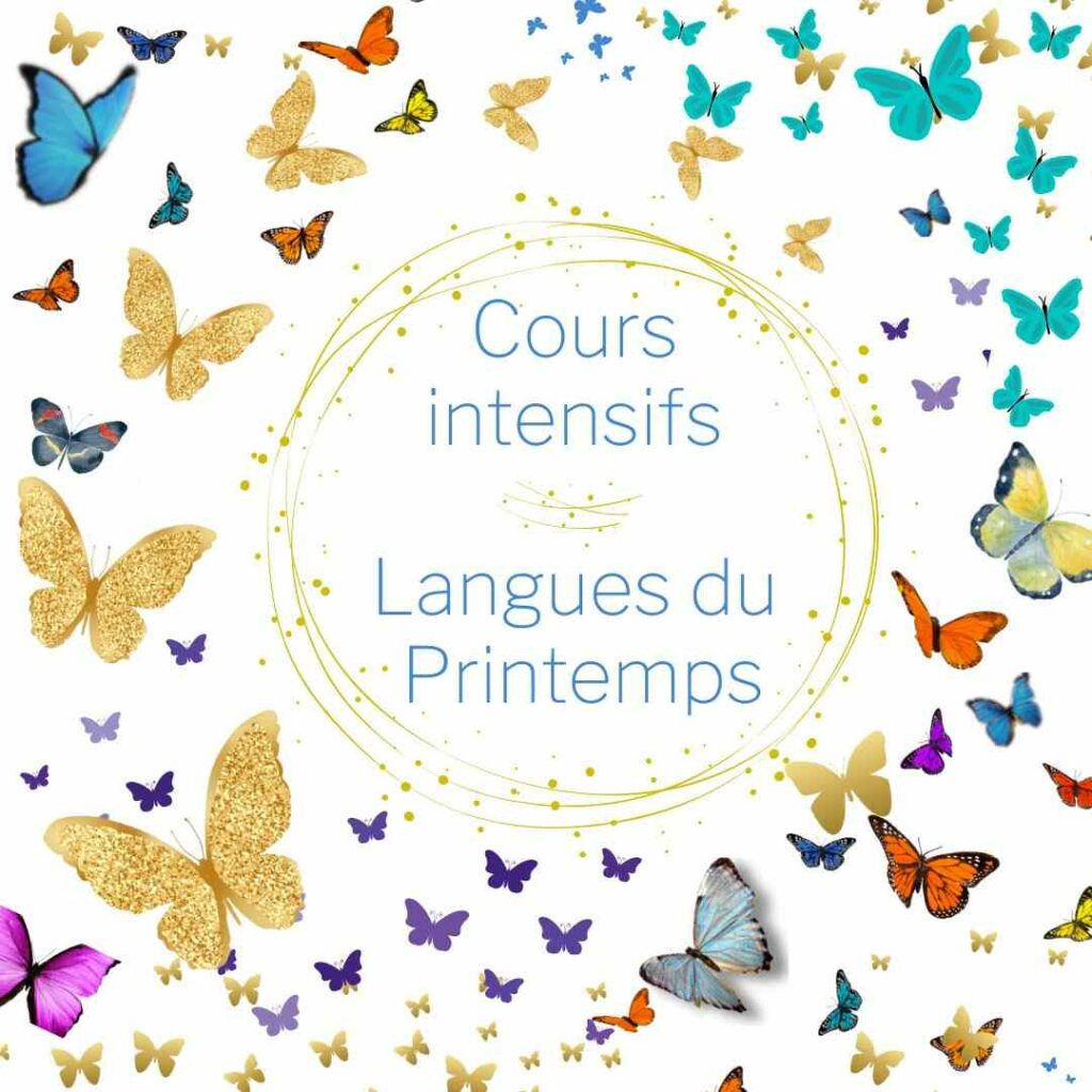 cours intensif de langue