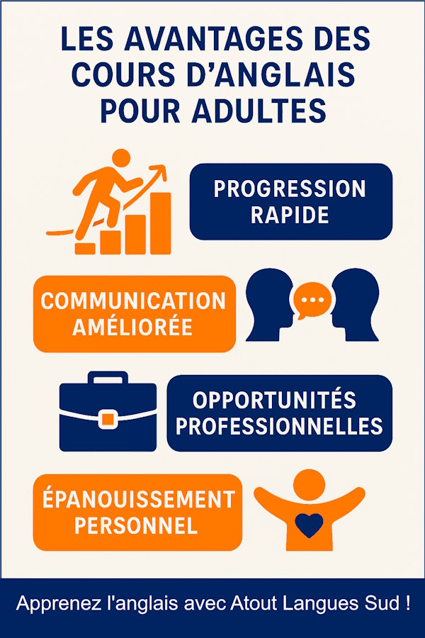 cours anglais pour les adultes