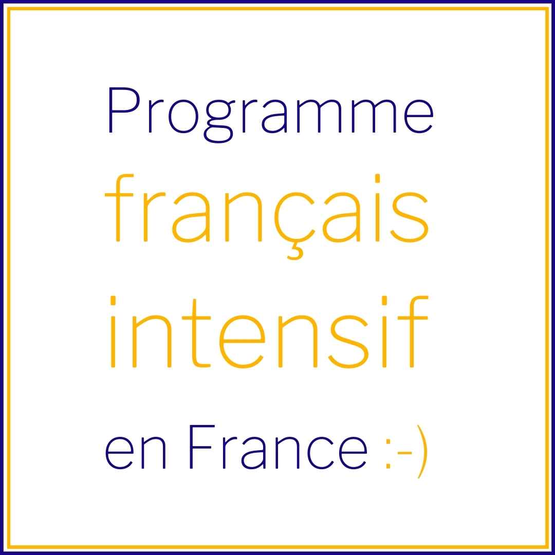cours intensifs langue française en France