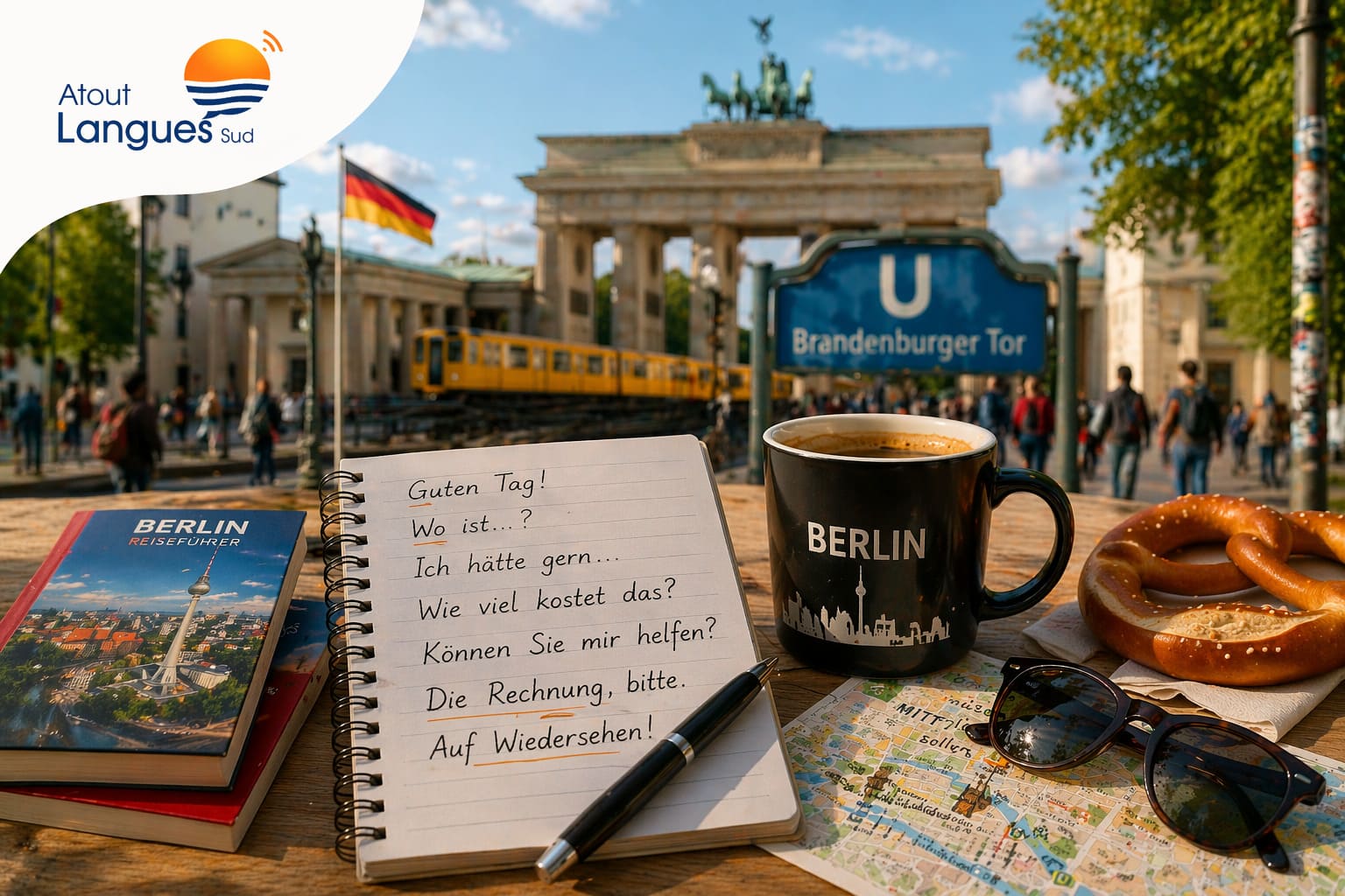 bases d'allemand pour un voyage à berlin