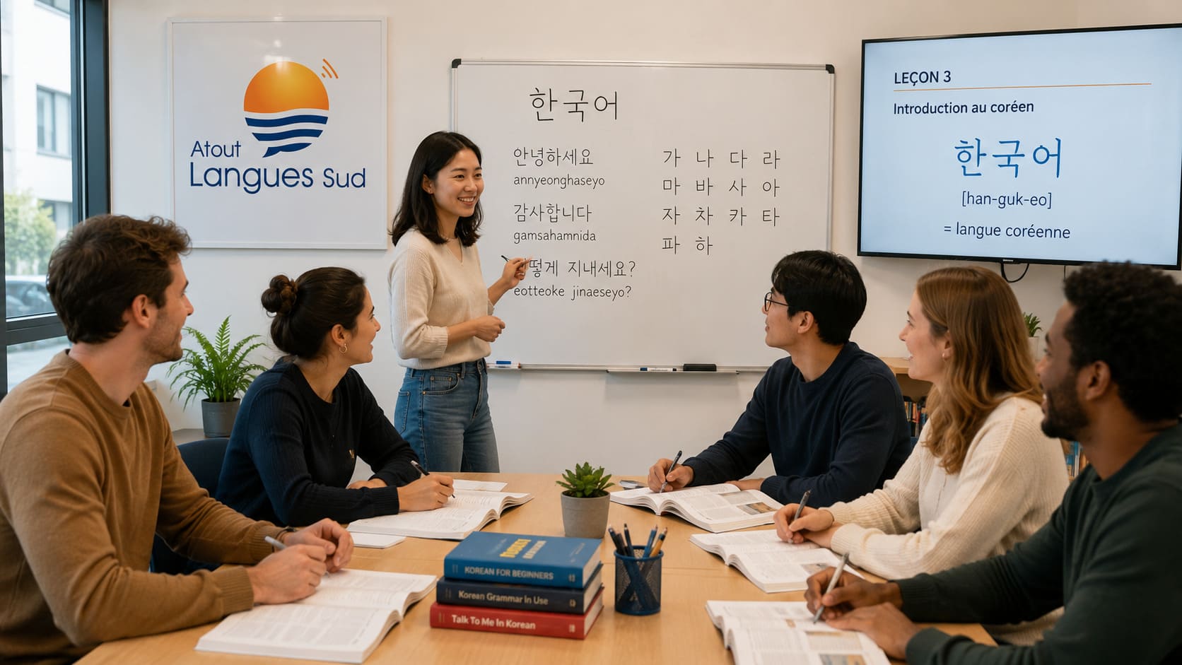 cours de coréen petit groupe