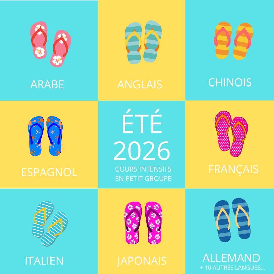 stages intensifs en langues étrangères