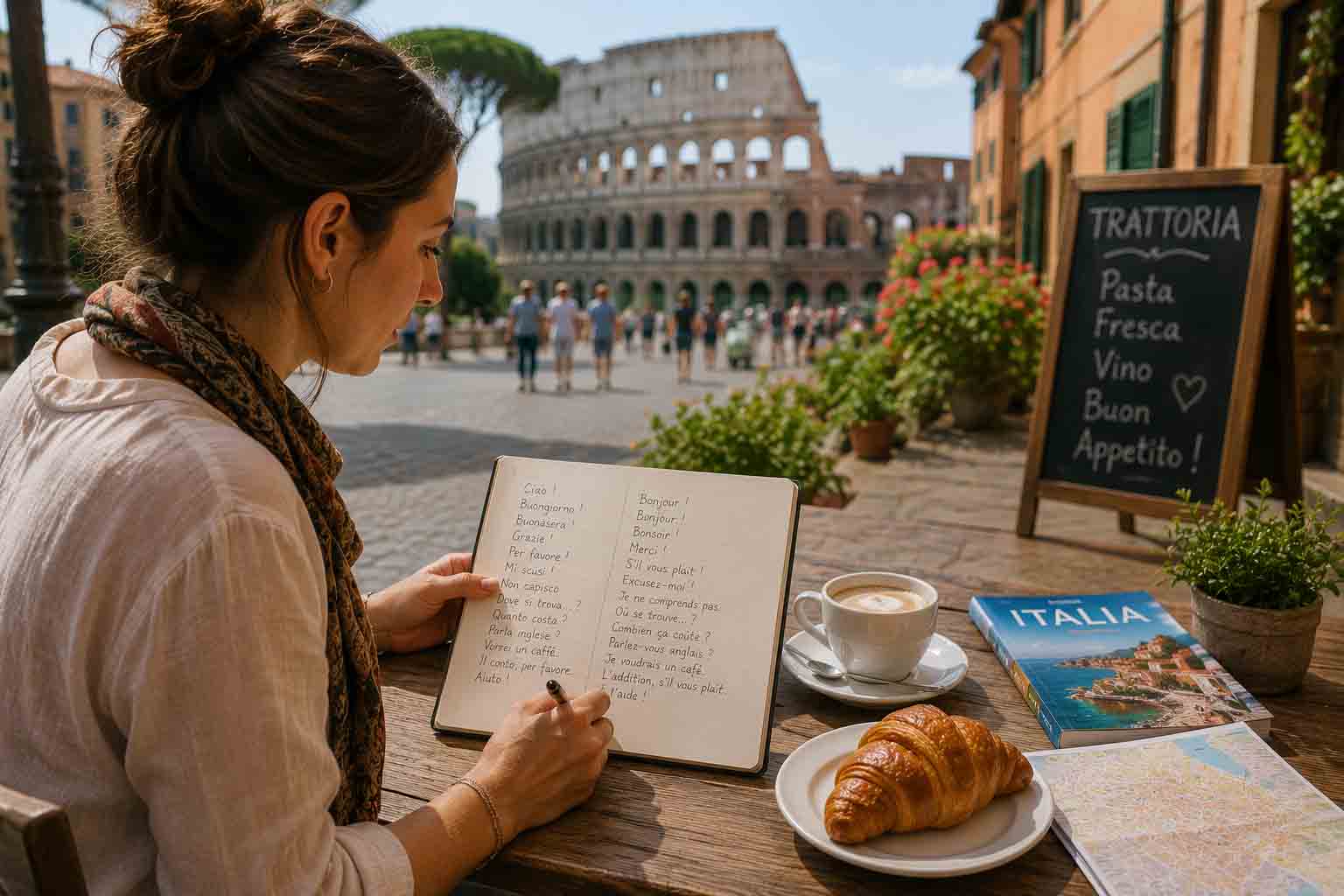 vocabulaire de base pour parler italien